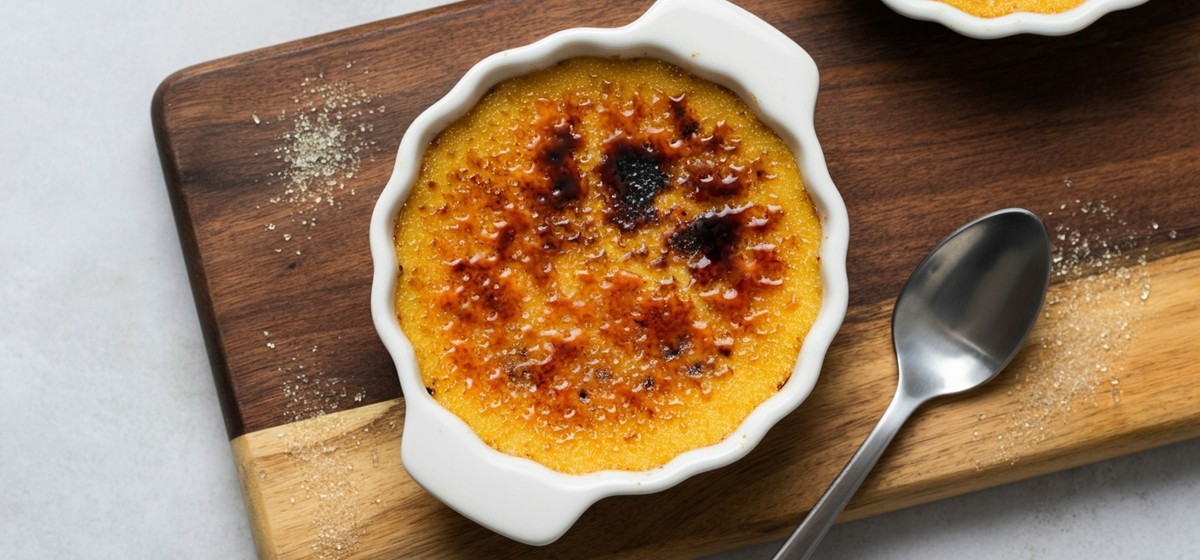 Eggless Crème Brûlée Recipe | SideChef