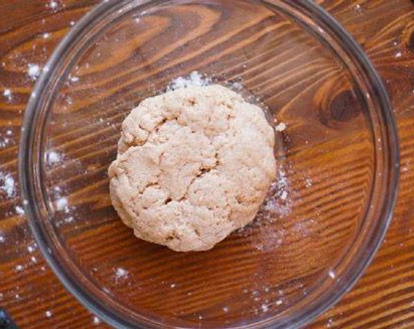 step 3 Transfer the dough to a bowl, cover with plastic wrap, and rest at room temperature for 1-2 hours.