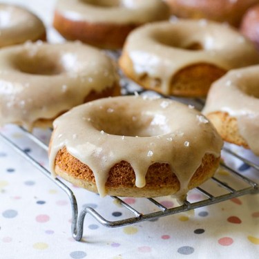 Maple Sea Salt Doughnuts Recipe | SideChef