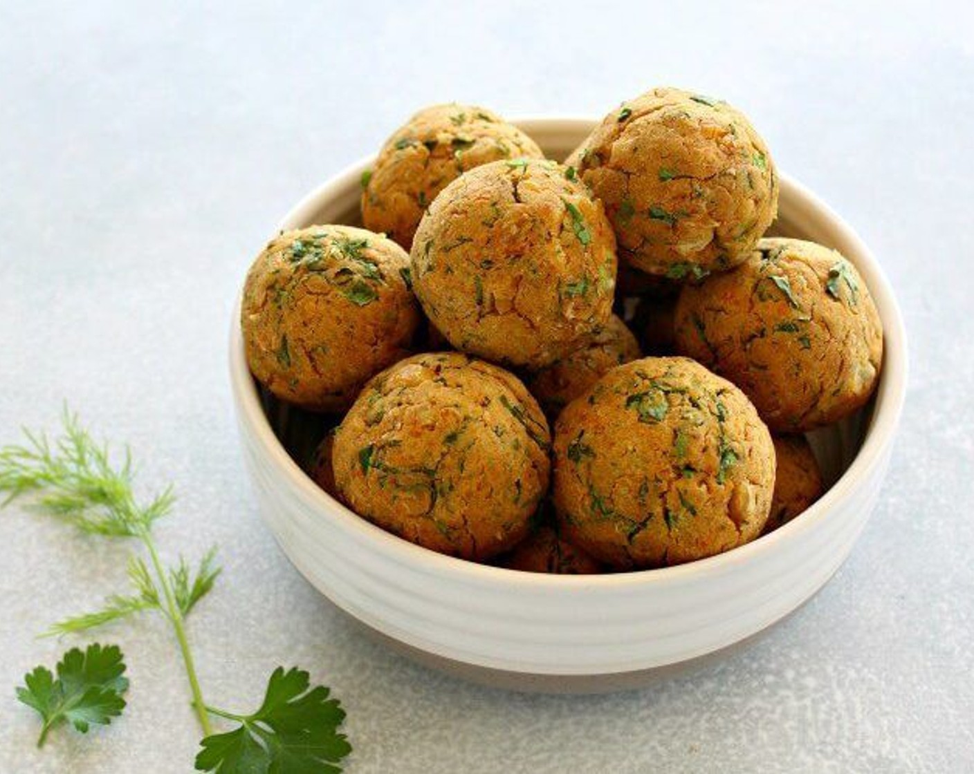 Oven-Baked Healthy Vegan Falafel