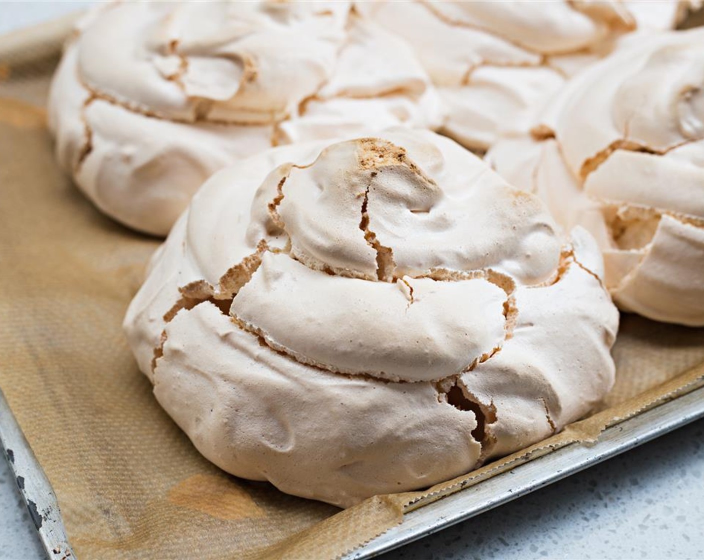 step 11 Remove meringues from baking tray. Serve and enjoy!