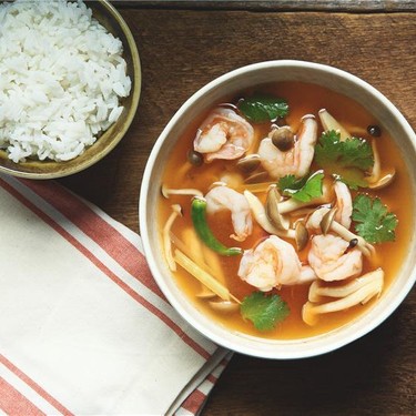 Tom Yum Soup with Shrimp and Jasmine Rice Recipe | SideChef