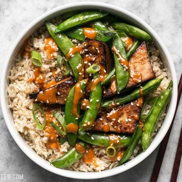 Soy Marinated Tofu Bowls with Spicy Peanut Sauce Recipe | SideChef