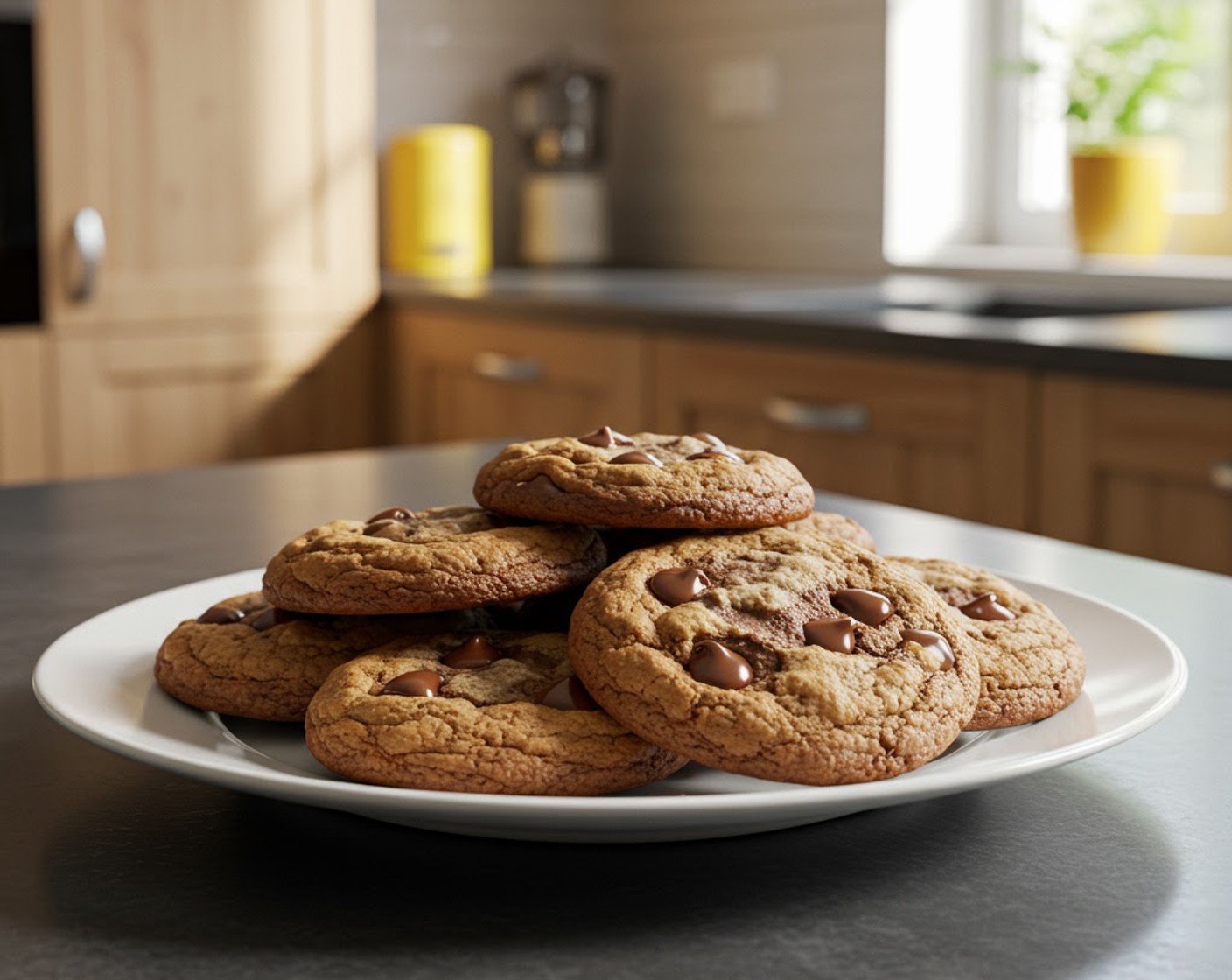 Nutella Chocolate Chip Cookies