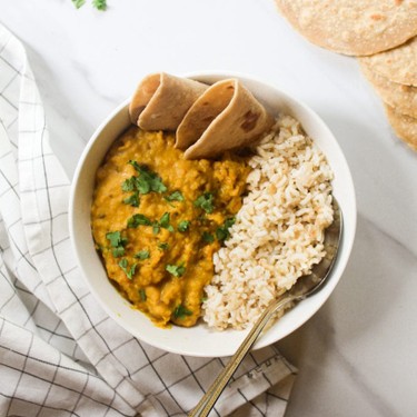 Instant Pot Coconut Masoor Dal Tadka Recipe | SideChef