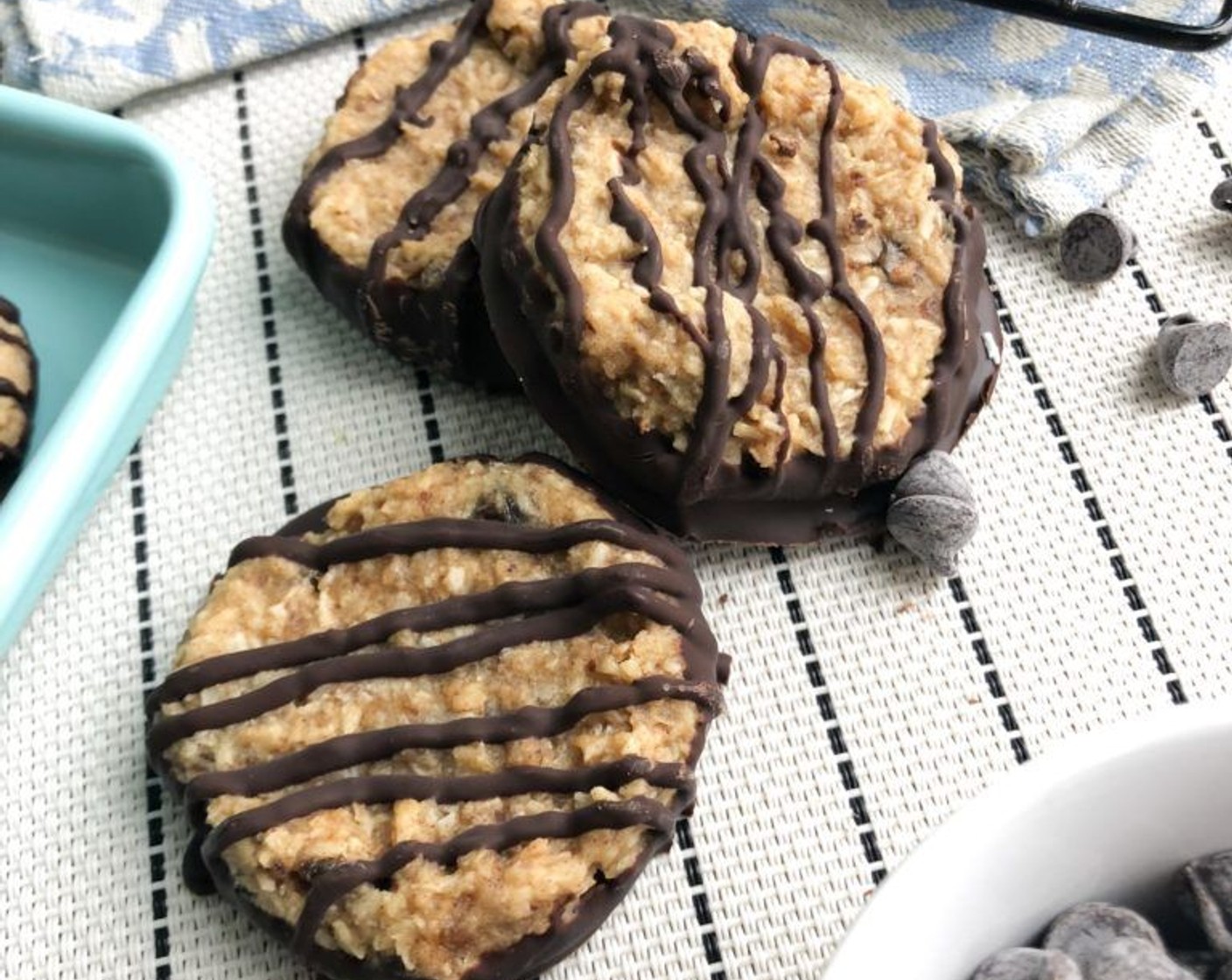 Toasted Coconut Chocolate Cookies