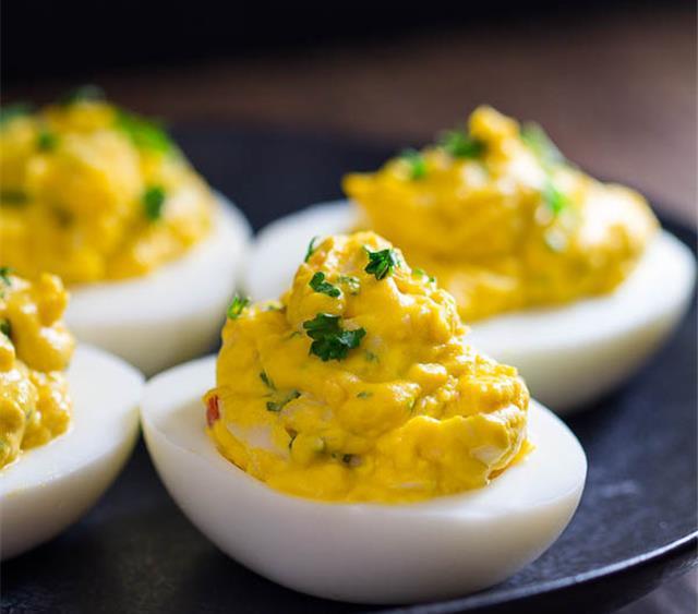 Lobster Deviled Eggs Recipe SideChef