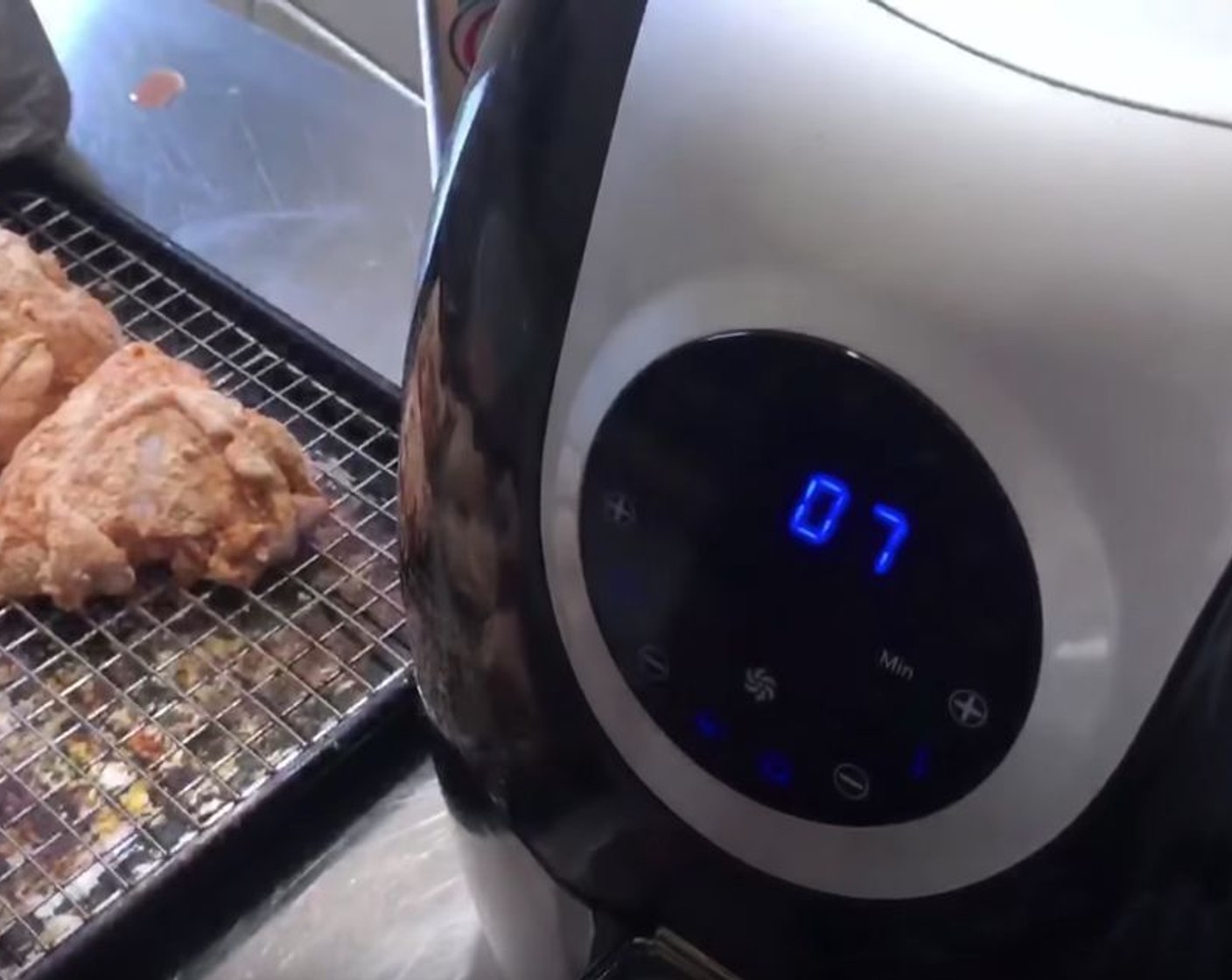 step 1 Preheat air fryer to 400 degrees F (205 degrees C).
