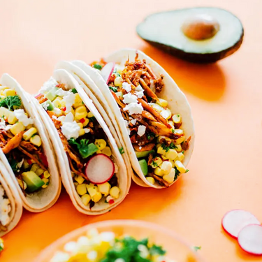 Corn and Pulled "Pork" Mushroom Tacos Recipe | SideChef
