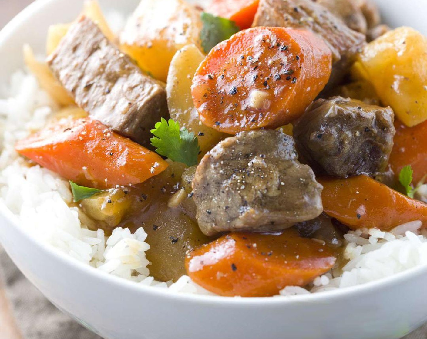 Grandma's Ginger Beef Stew