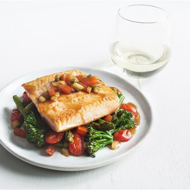 Arctic Char with Vegetable Stir Fry and Finadene Recipe | SideChef
