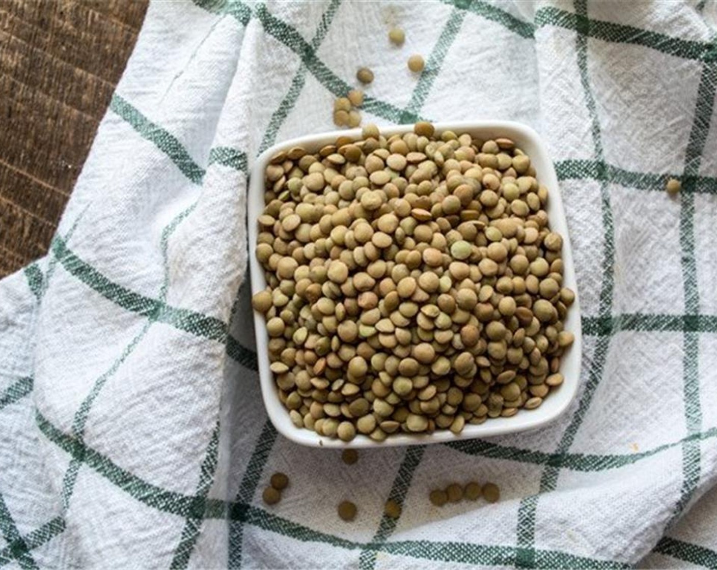 step 3 While the squash cooks, add Lentils (3/4 cup) to pan with Vegetable Broth (1 1/2 cups) cover with lid and bring to boil, then simmer for 35-40 minutes. Remove from heat once cooked.