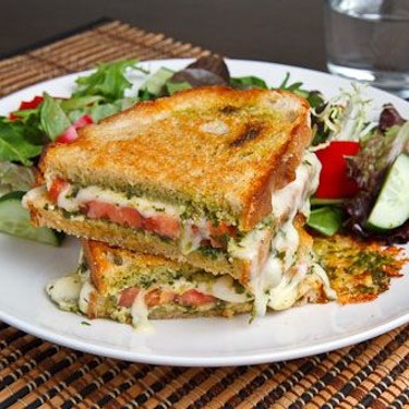 Caprese Grilled Cheese Sandwich Recipe | SideChef