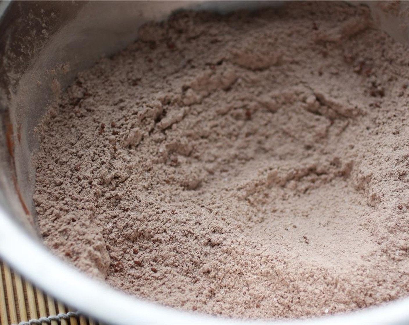 step 4 In a large bowl, mix together the Gluten-Free All-Purpose Flour (1 1/2 cups), Granulated Sugar (1 cup), Baking Soda (1 tsp), Salt (1/2 tsp), Xanthan Gum (3/4 tsp), Unsweetened Cocoa Powder (1/3 cup) and Ground Cinnamon (1 tsp).