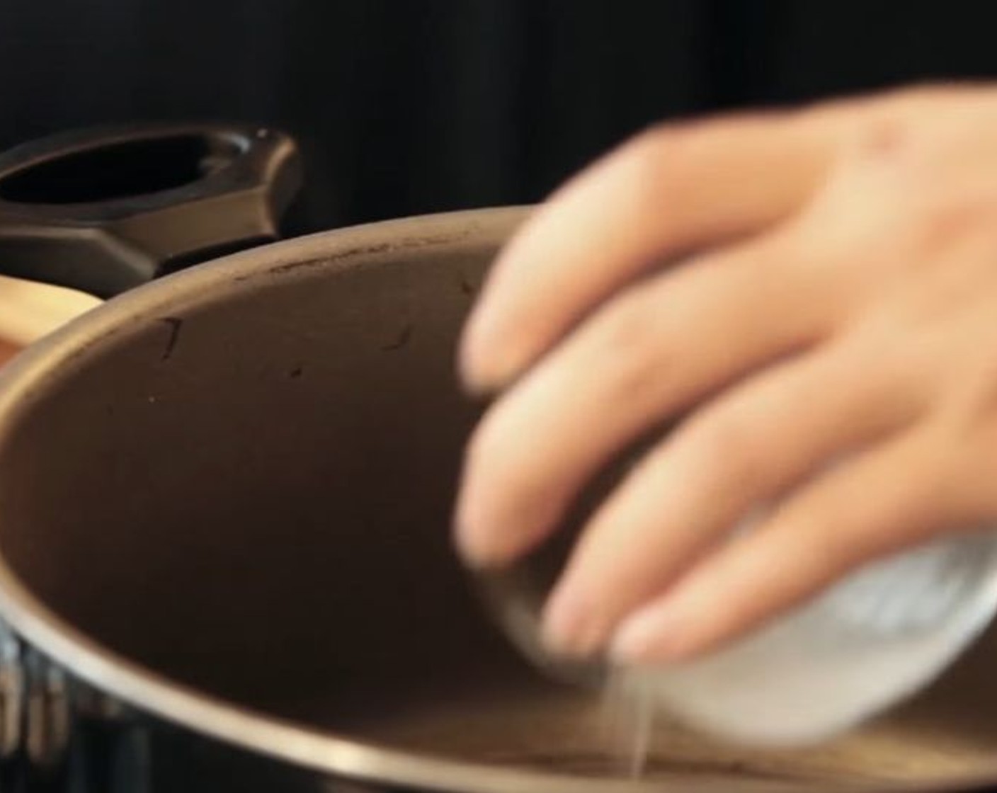 step 1 In a large stock pot, heat Coconut Oil (2 Tbsp) over medium-high heat.