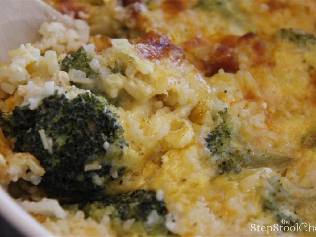 Step 10 of Chicken Broccoli and Rice Casserole Recipe: Serve and enjoy!