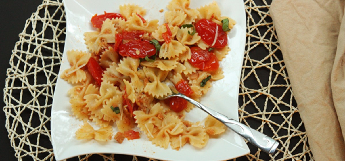 Baked Tomato Pasta Recipe