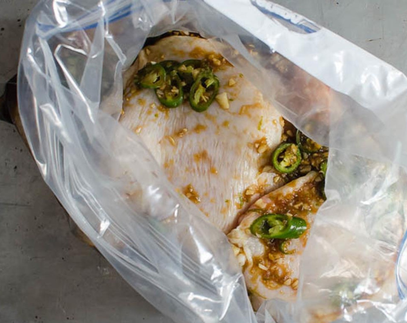 step 5 Place the bag on a rimmed baking sheet and refrigerate for 8-10 hours or overnight.