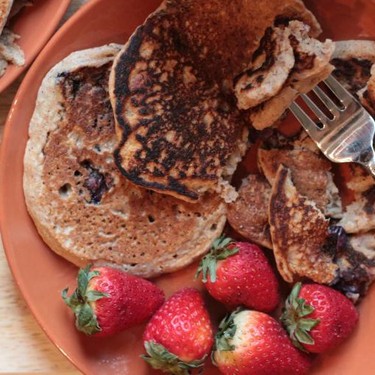 Vegan Blueberry Pancakes Recipe | SideChef