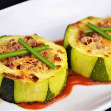 Ham and Cheese Zucchini Bites Recipe | SideChef