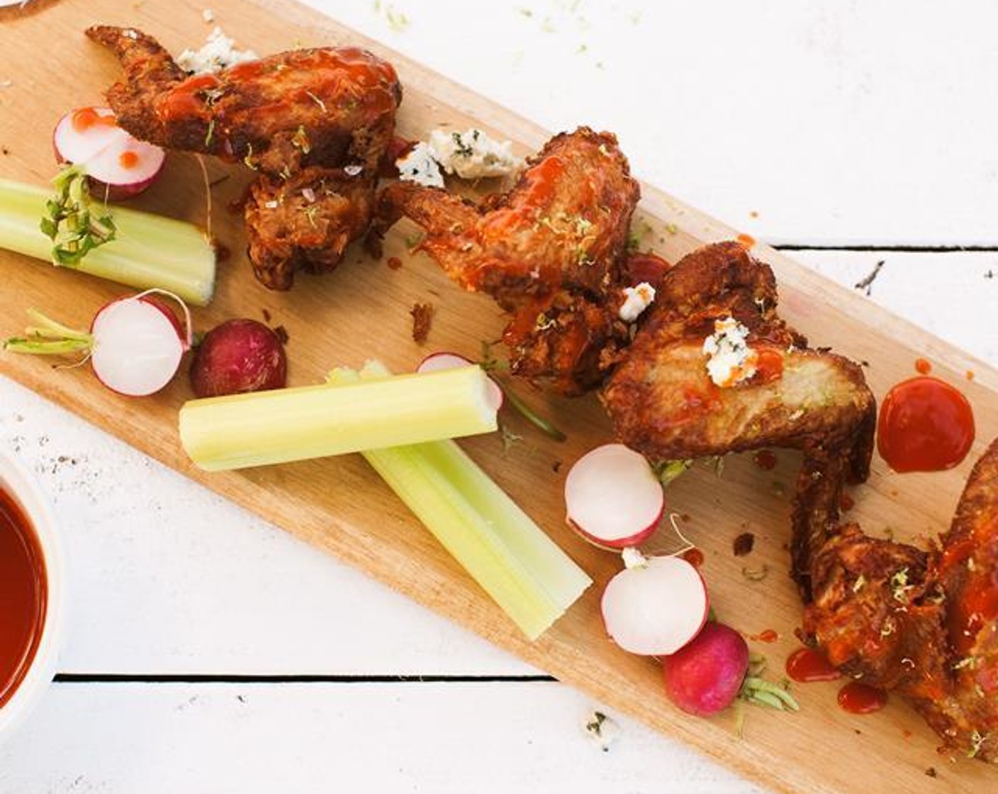 Gorgonzola Crusted Chicken Wings