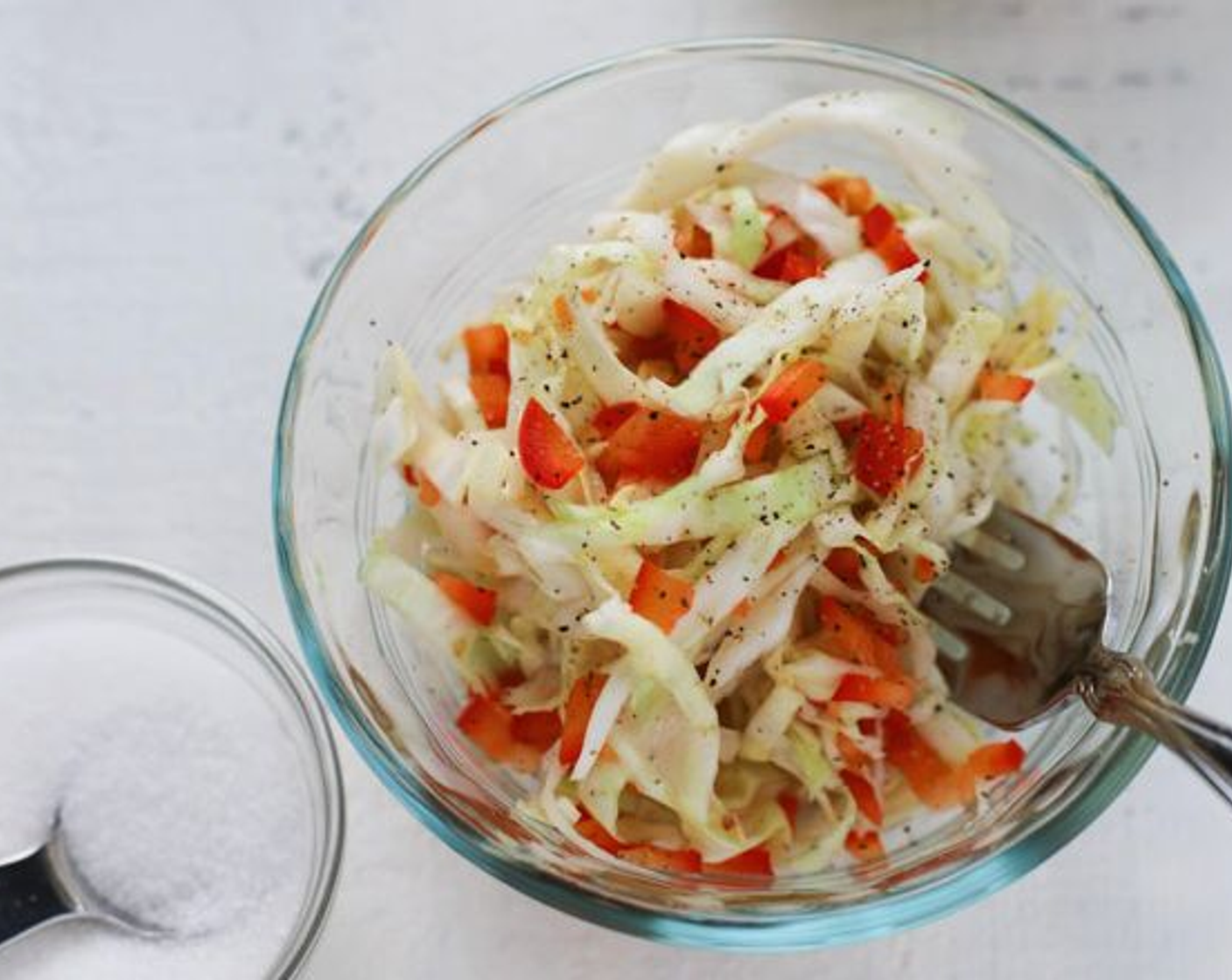 Peppery Cabbage Coleslaw