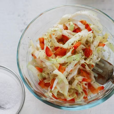 Peppery Cabbage Coleslaw Recipe | SideChef