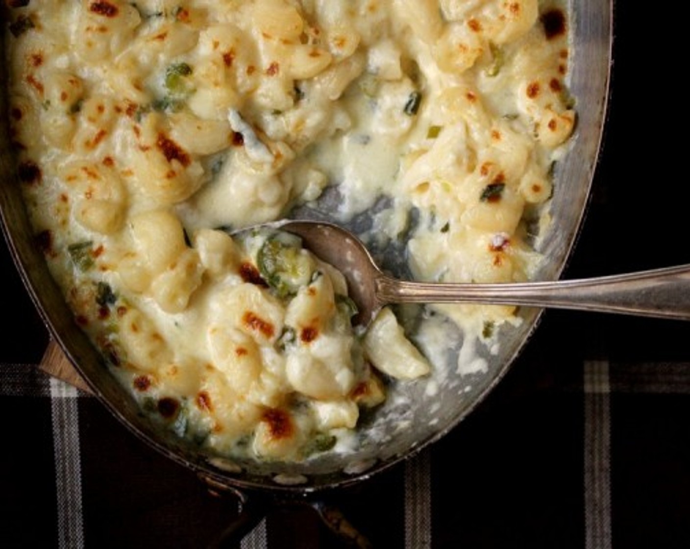 Jalapeño Mac and Cheese with Scallions