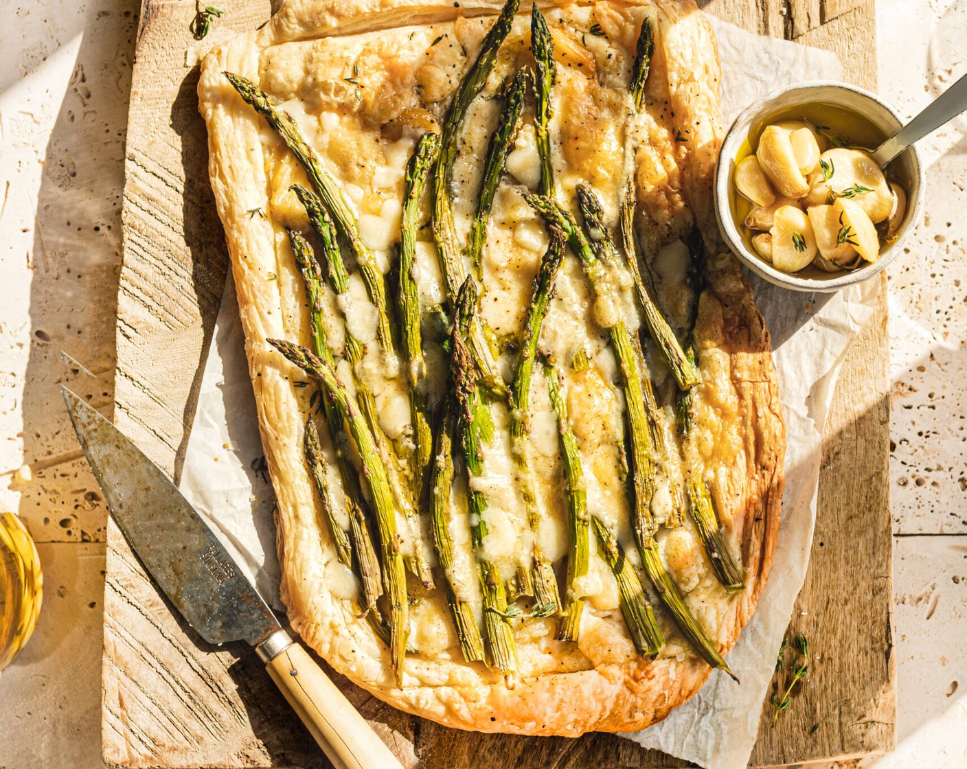 Asparagus and Cheese Tart