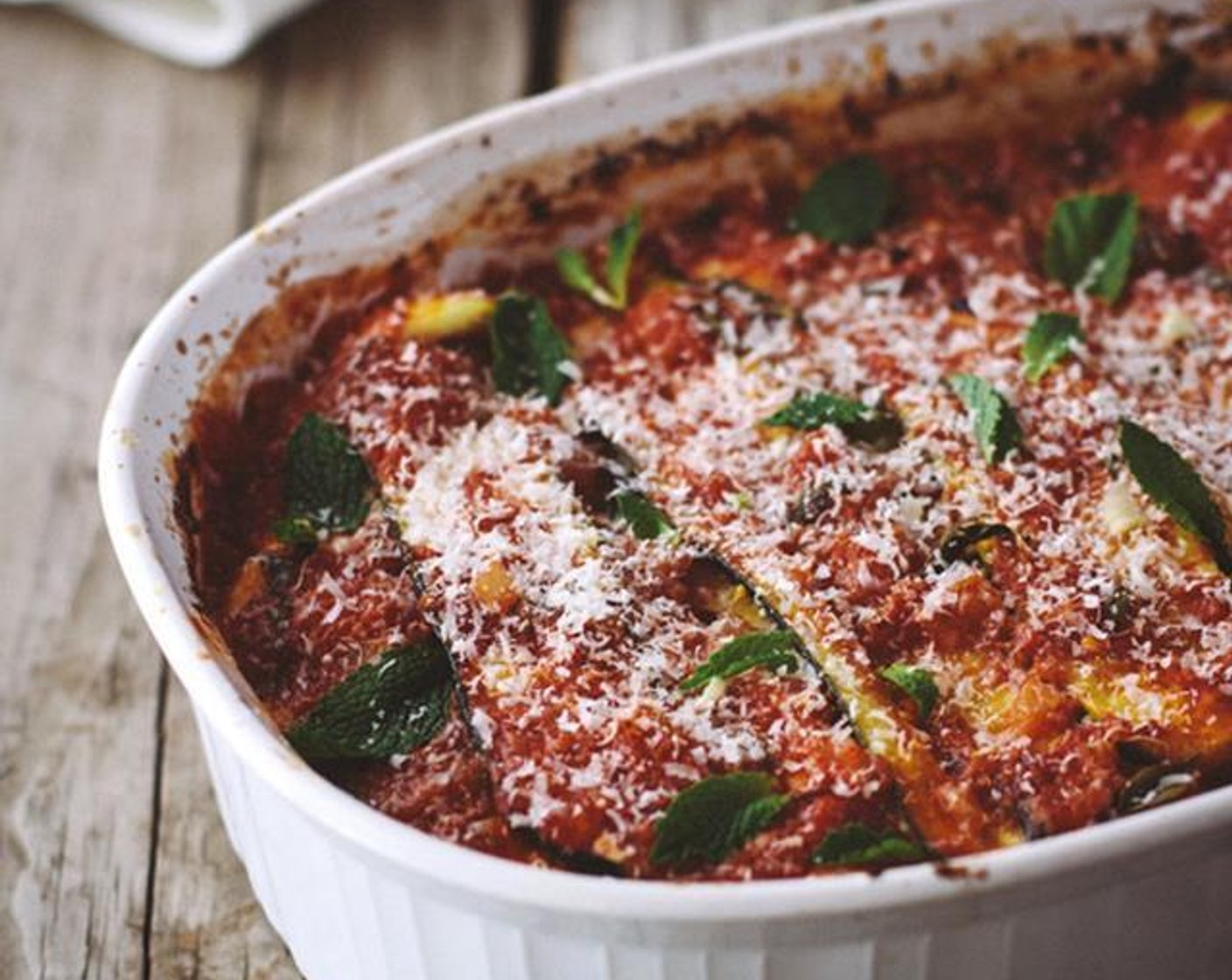 Sicilian Parmigiana Di Zucchine