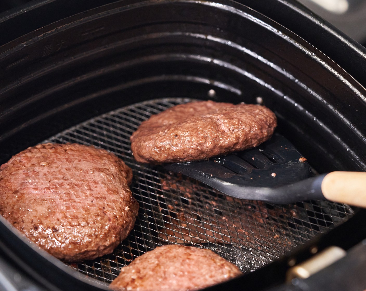 step 5 Flip and cook for 4 more minutes for medium-rare. You may need to air fry in batches.