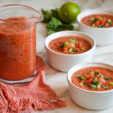 Watermelon Gazpacho Recipe | SideChef
