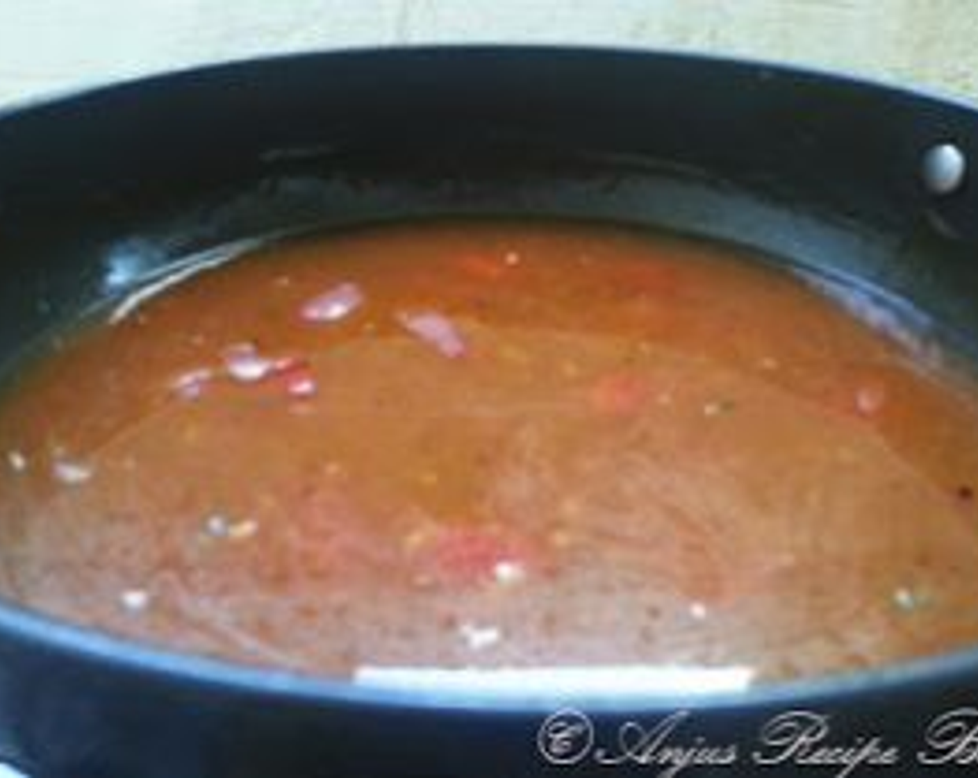 step 9 Add corn flour water mixture and let it boil. Add salt if required, Black Vinegar (1/2 tsp) and Caster Sugar (1/4 tsp) and let it boil until the sauce becomes little thick.