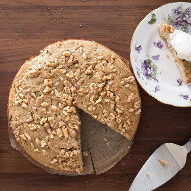 Zucchini Walnut Cake Recipe | SideChef