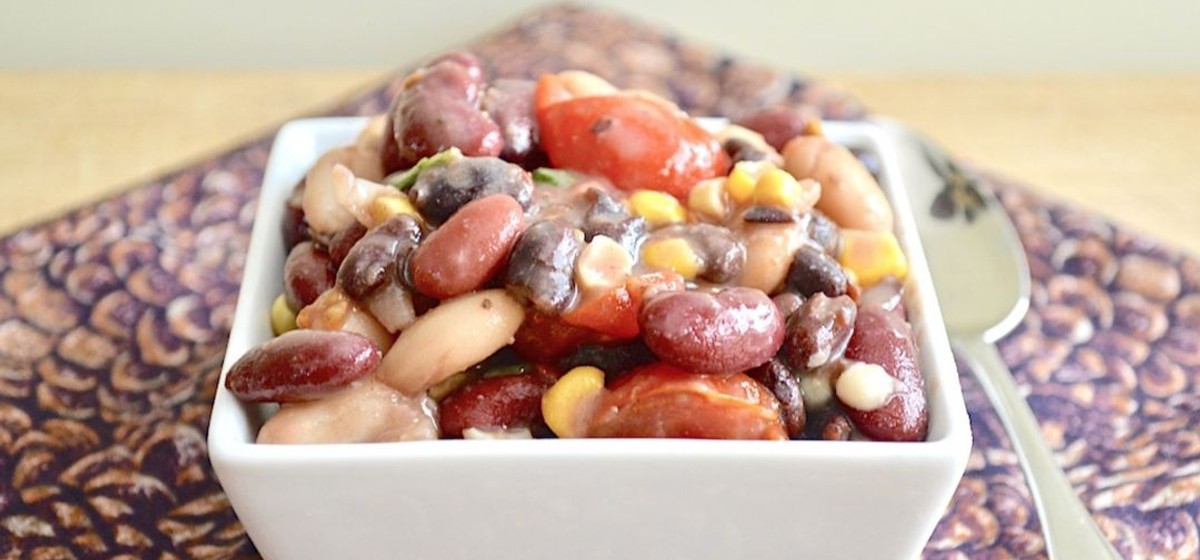 Summer Three Bean Salad Recipe | SideChef