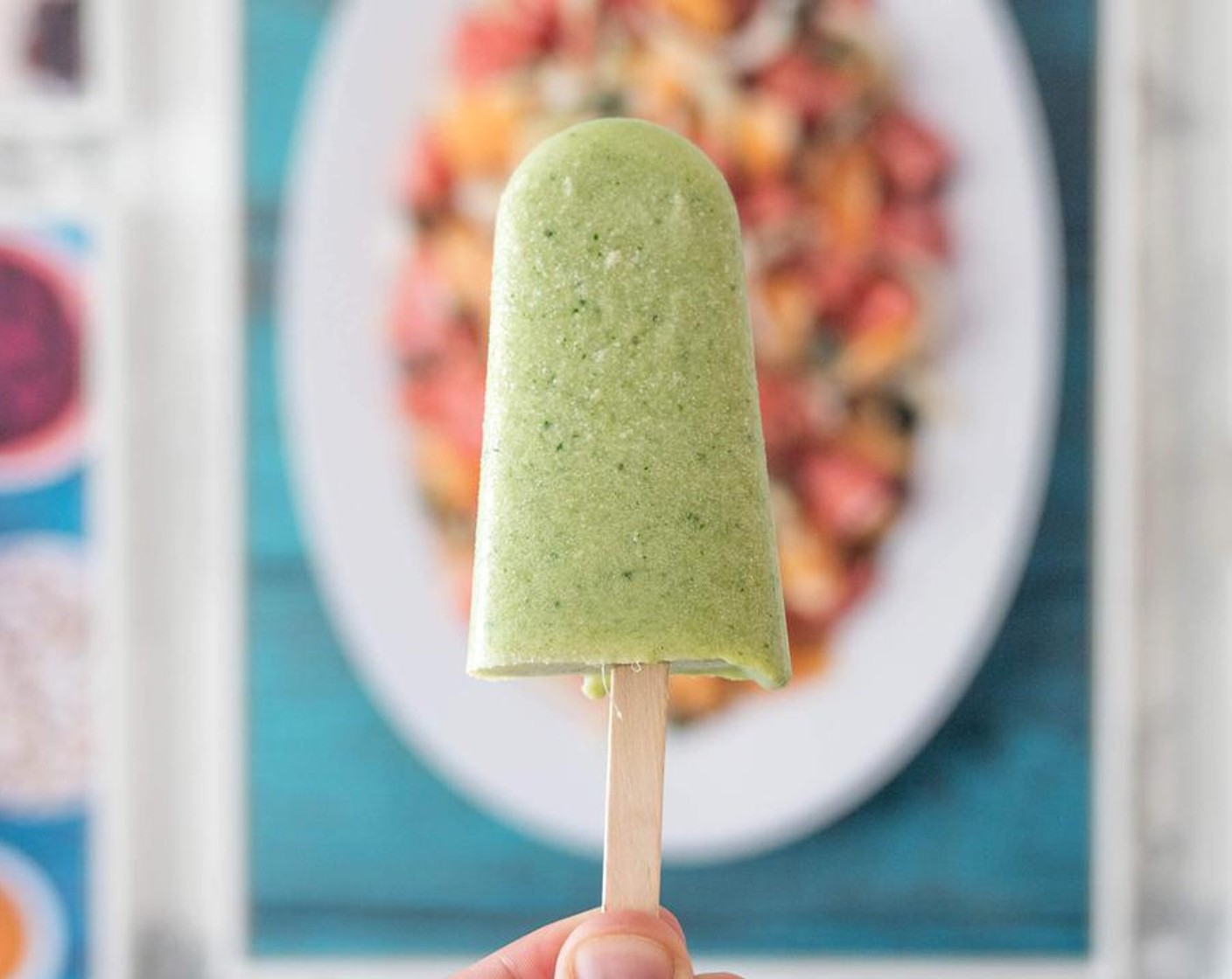 Summer Smoothie Popsicles: Green Pineapple and Berry Avocado