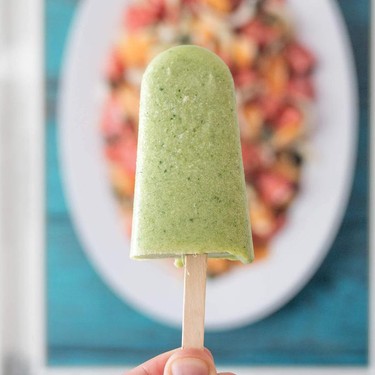 Summer Smoothie Popsicles: Green Pineapple and Berry Avocado Recipe | SideChef