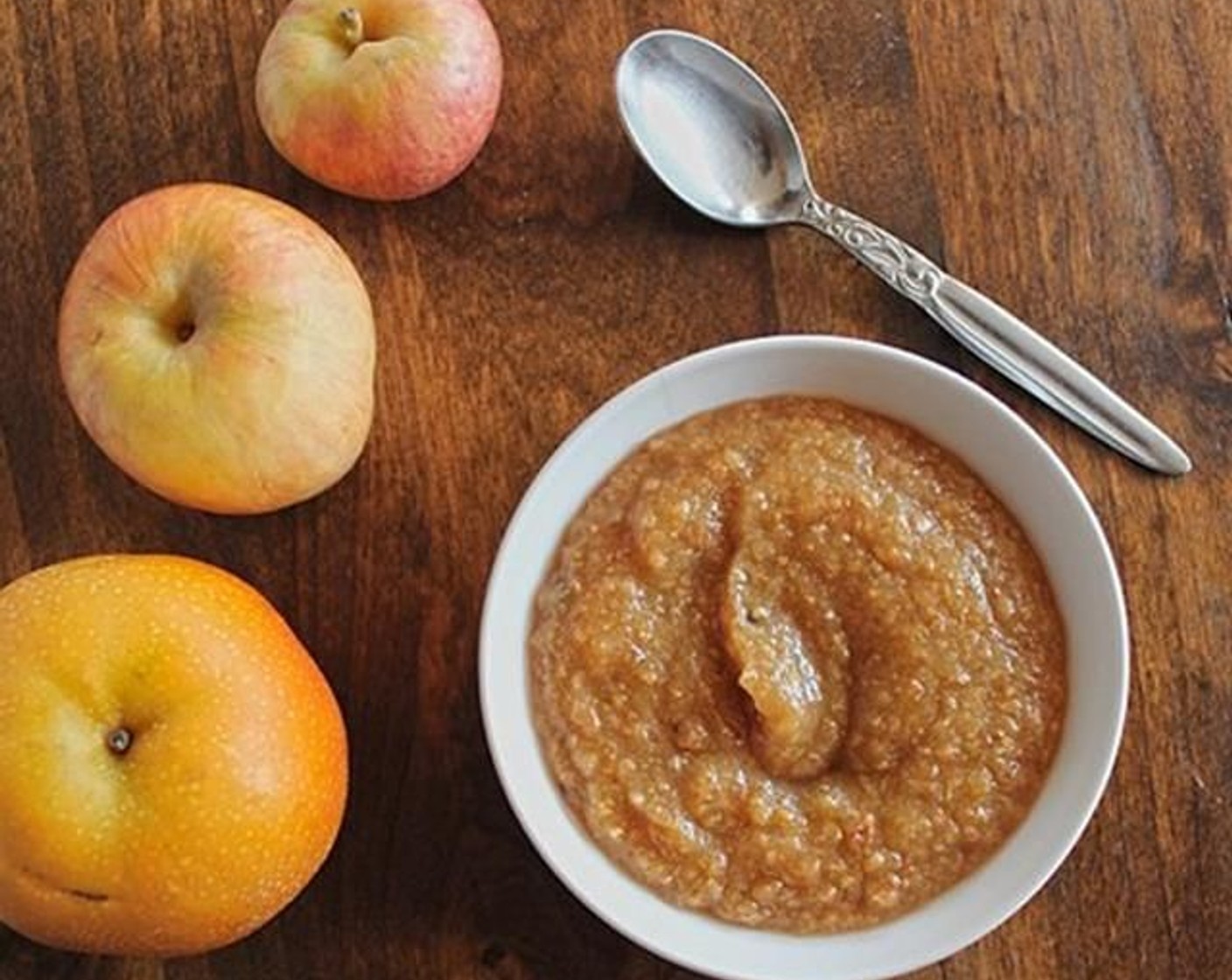 Spicy Asian Pear Applesauce