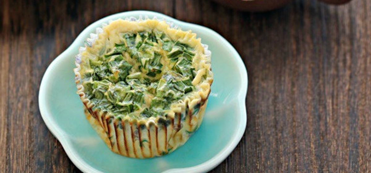 Chive Egg Cakes Recipe | SideChef