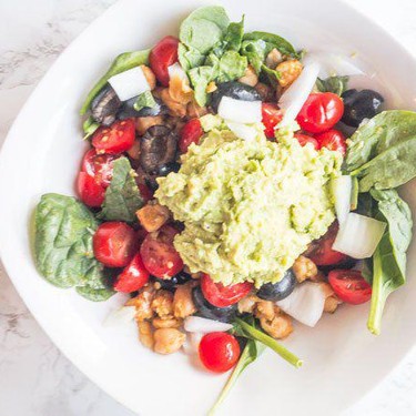 Vegan Salsa Verde Chickpea Bowl Recipe | SideChef