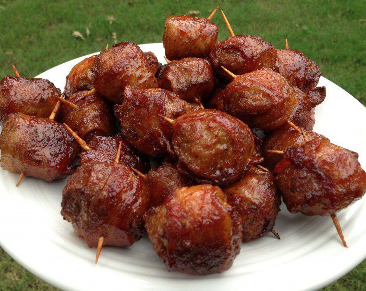 Bacon-Wrapped Meatballs