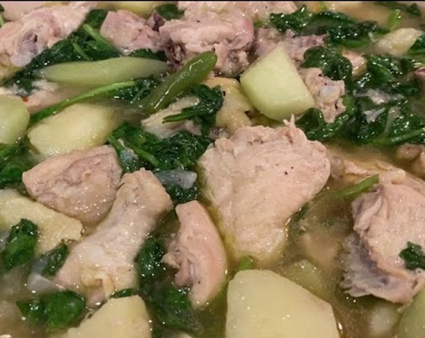 step 7 Serve with steamed rice or you can enjoy Chicken Tinola as soup.