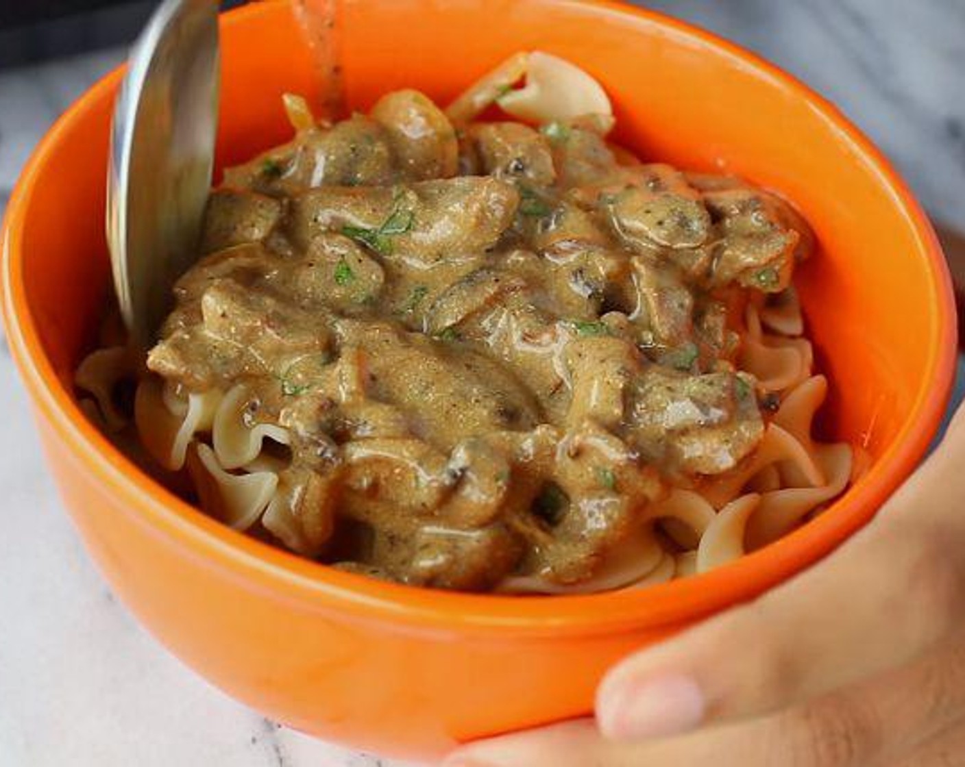 Beef Stroganoff