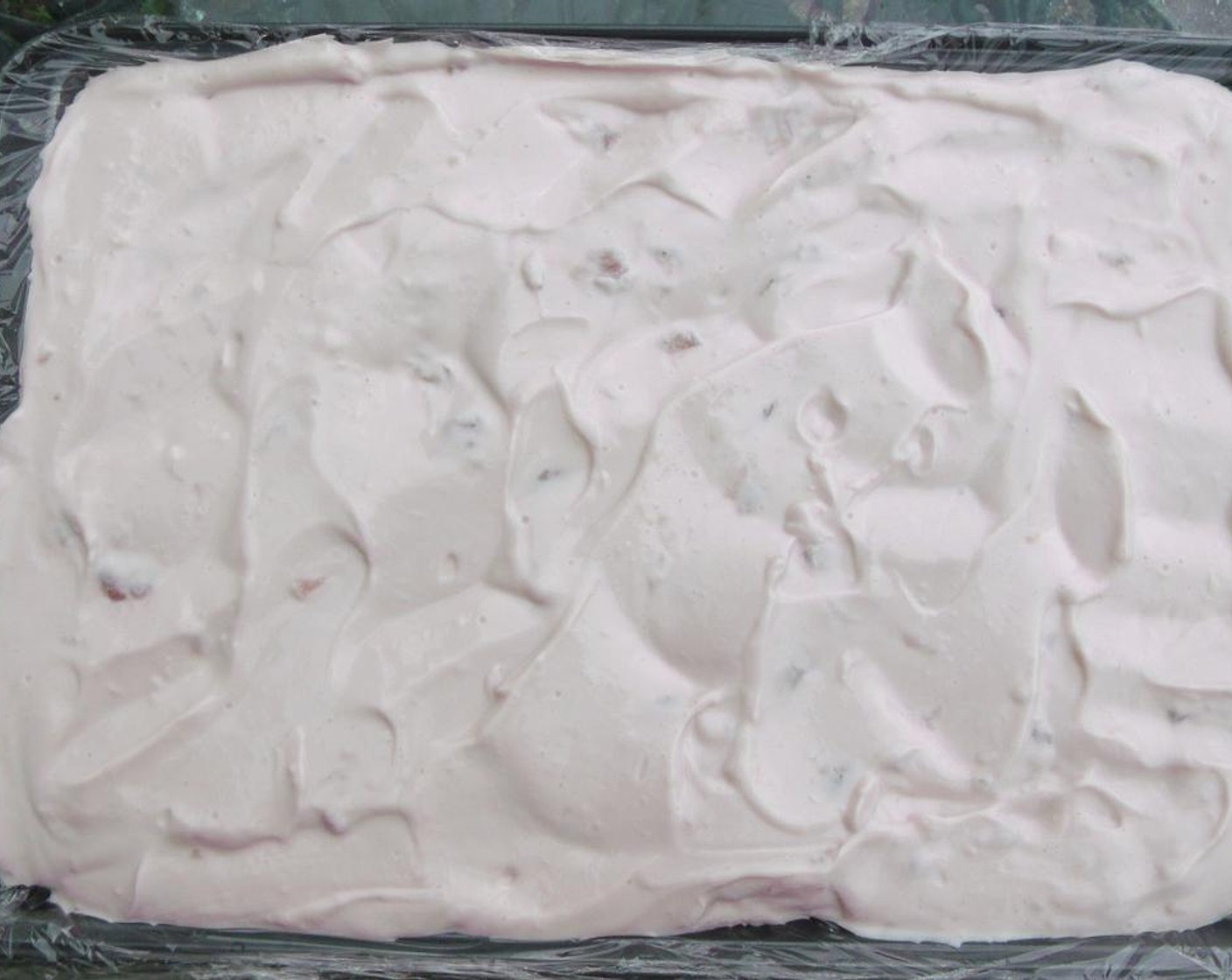 step 5 Repeat with the strawberry yogurt mixture.