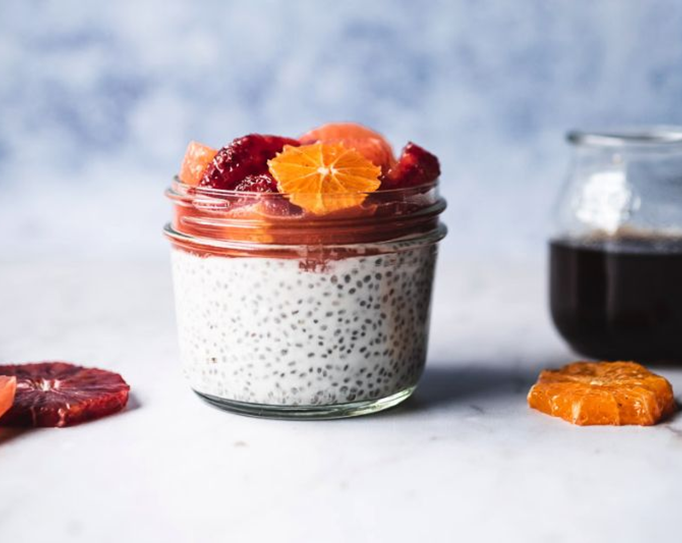 Winter Citrus Coconut Chia Pudding