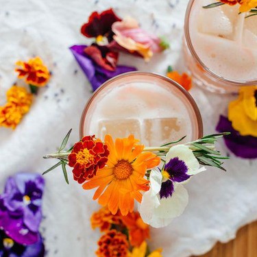 Lavender Milk Punch Recipe | SideChef