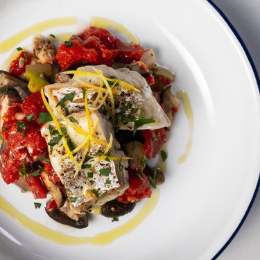 Steamed Fish Ratatouille Recipe | SideChef