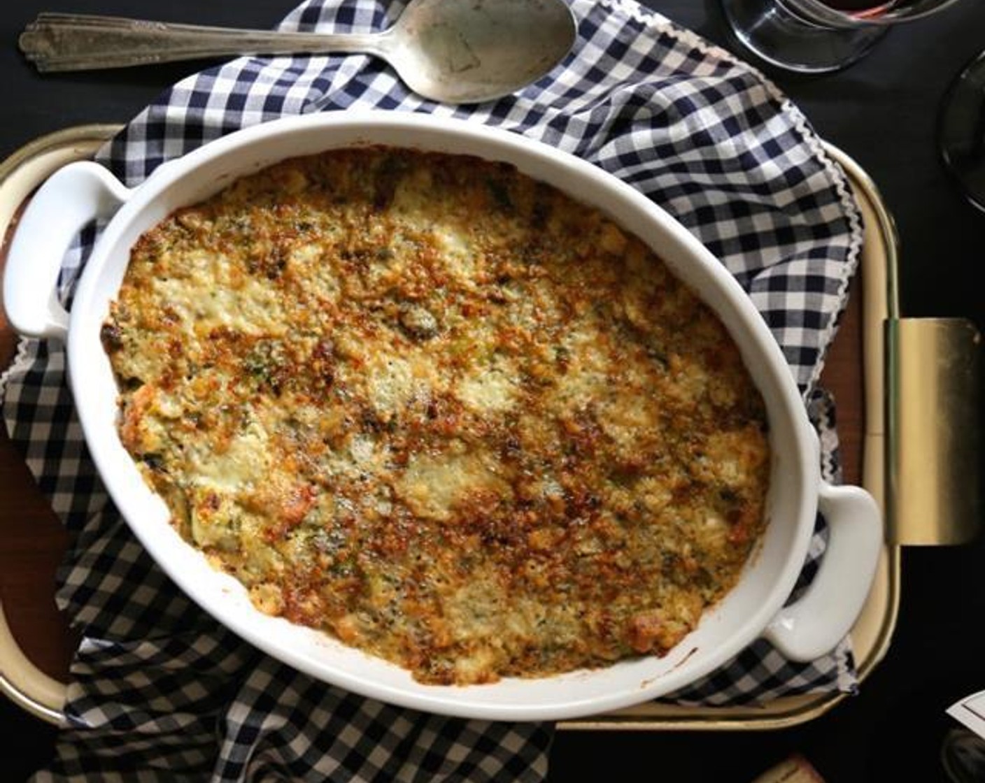 Brussels Sprout Casserole with Bacon & SideChef