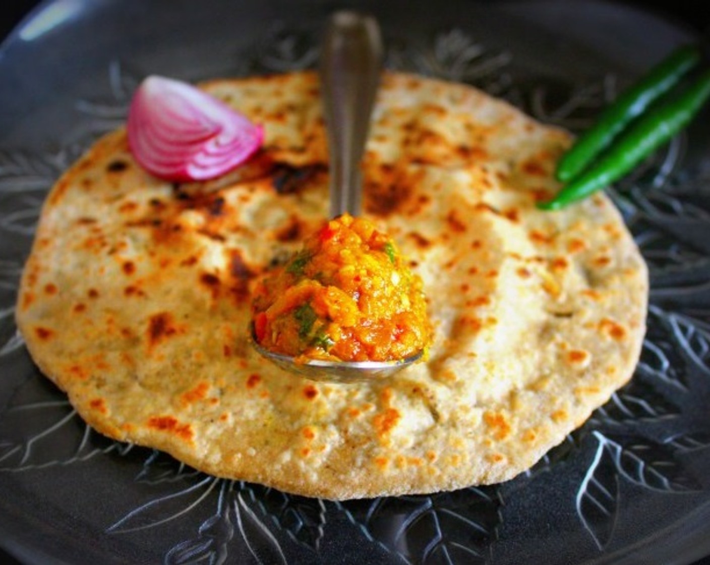 step 10 Serve hot and enjoy with Sattu Paratha or Tandoori Roti. Enjoy!