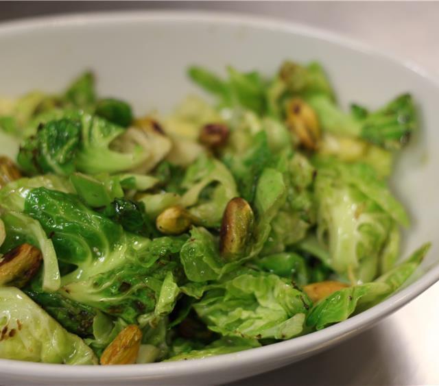 Brussels Sprouts with Pistachios Recipe SideChef